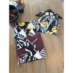 Clover Canyon Floral Rhythm Neoprene SET Size Small